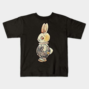 Cute Vintage Bunny Rabbit Kids T-Shirt